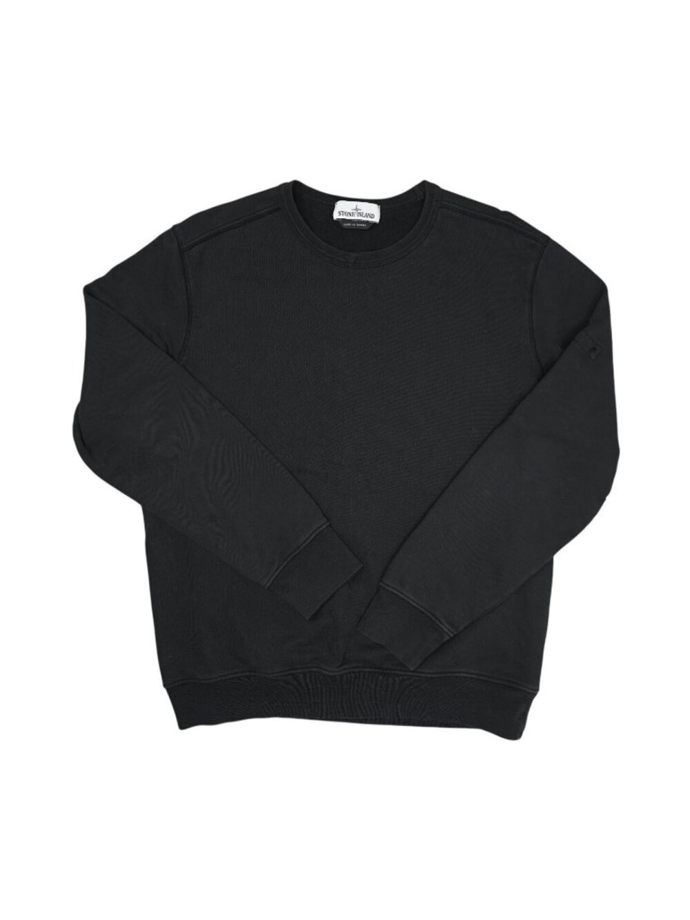 Stone Island Crewneck Sweatshirt in Black